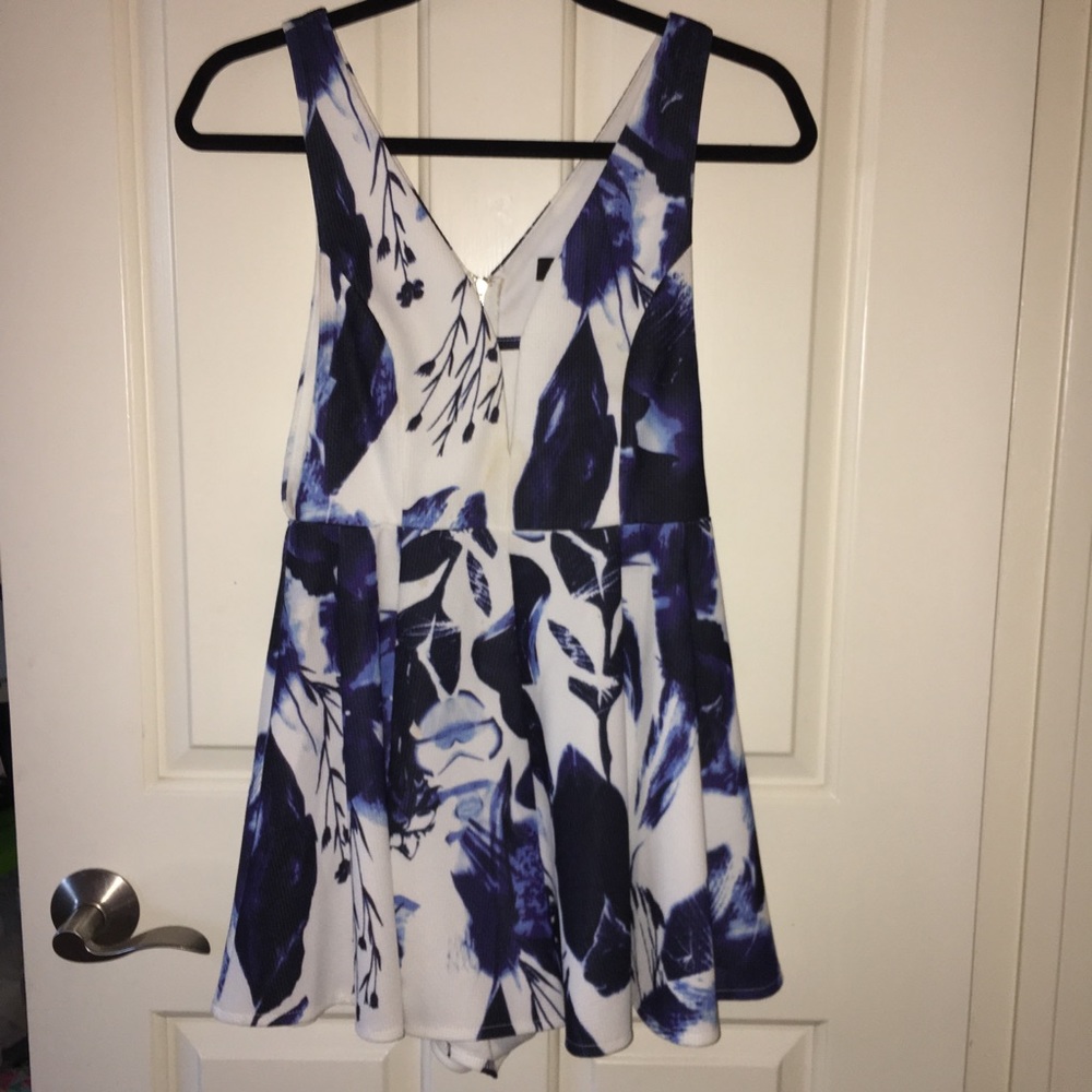 ANGL floral romper